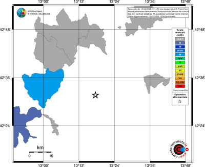 Mappa MCS - territori comuni