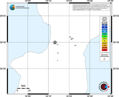 Mappa MCS - territori località