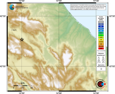 Mappa EMS - località