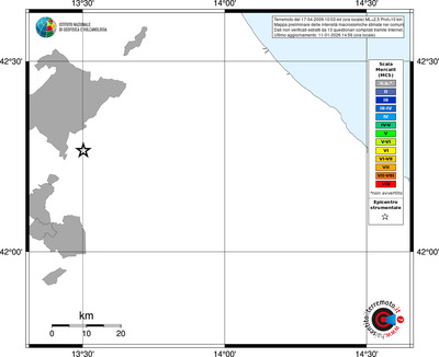 Mappa MCS - territori comuni