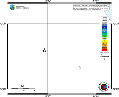 Mappa MCS - territori località
