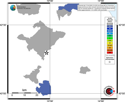 Mappa MCS - territori comuni