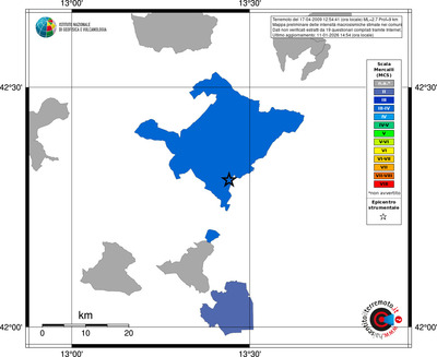 Mappa MCS - territori comuni