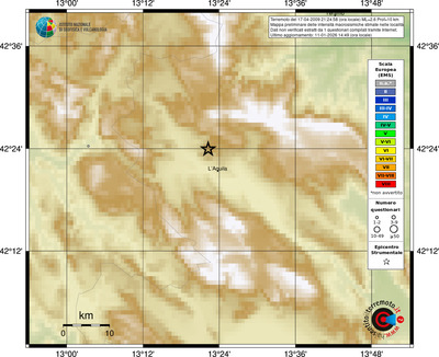 Mappa EMS - località
