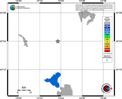 Mappa MCS - territori comuni