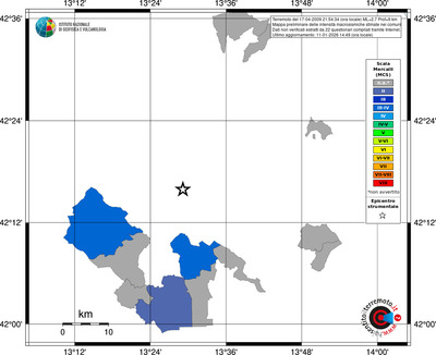Mappa MCS - territori comuni