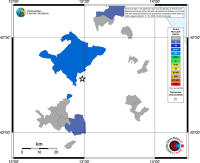 Mappa MCS - territori comuni