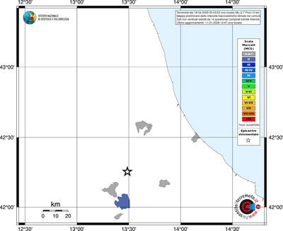 Mappa MCS - territori comuni