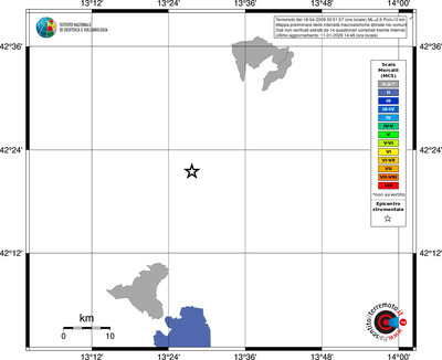 Mappa MCS - territori comuni
