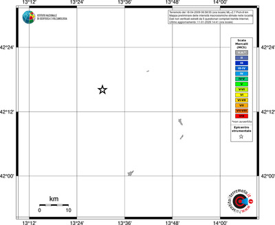 Mappa MCS - territori località