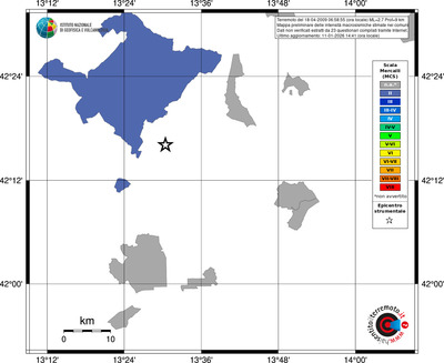 Mappa MCS - territori comuni