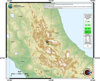 Mappa comuni con almeno 3 questionari