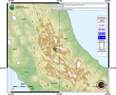 Mappa comuni con almeno 3 questionari