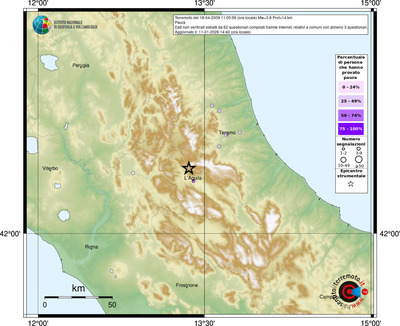 Mappa comuni con almeno 3 questionari