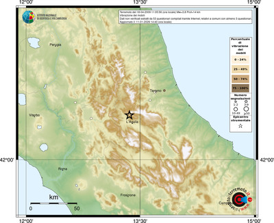Mappa comuni con almeno 3 questionari