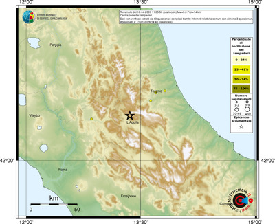 Mappa comuni con almeno 3 questionari