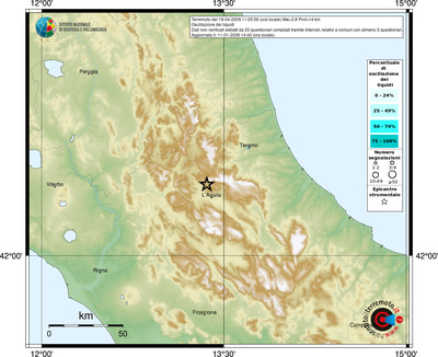 Mappa comuni con almeno 3 questionari