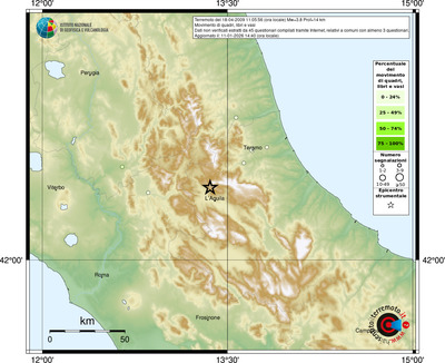Mappa comuni con almeno 3 questionari