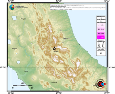 Mappa comuni con almeno 3 questionari