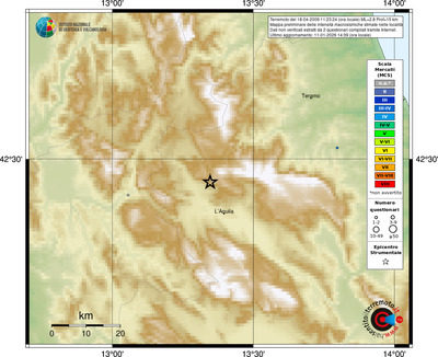 Mappa MCS - località