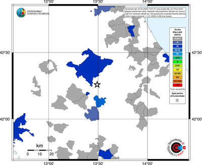 Mappa MCS - territori comuni