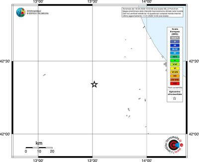 Mappa EMS - territori località