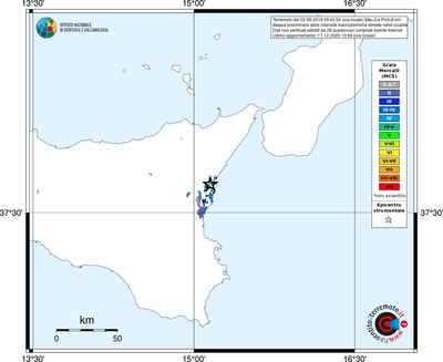 Mappa MCS - territori località