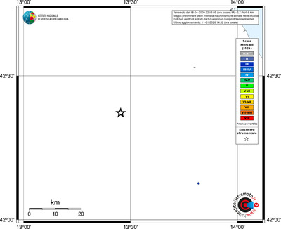 Mappa MCS - territori località