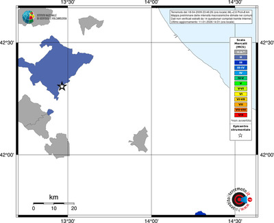 Mappa MCS - territori comuni
