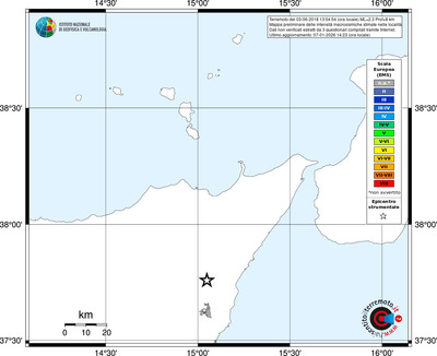 Mappa EMS - territori località
