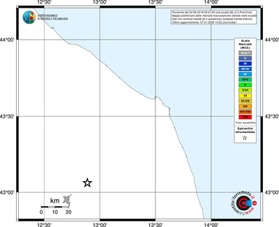Mappa MCS - territori località