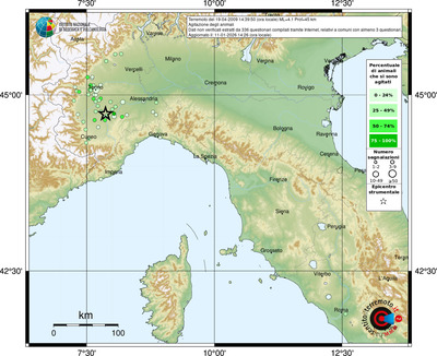 Mappa comuni con almeno 3 questionari