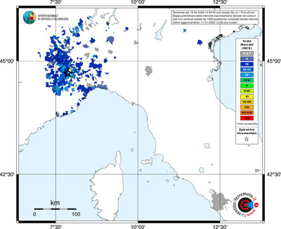 Mappa MCS - territori comuni