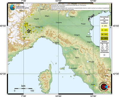 Mappa comuni con almeno 3 questionari