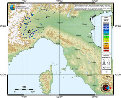 Mappa MCS - località