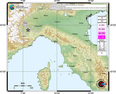 Mappa comuni con almeno 3 questionari