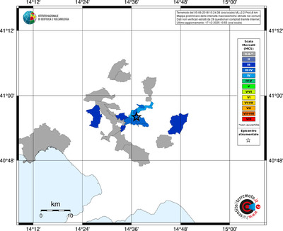 Mappa MCS - territori comuni