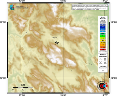 Mappa MCS - località