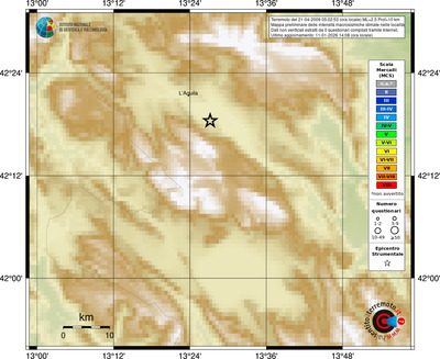 Mappa MCS - località