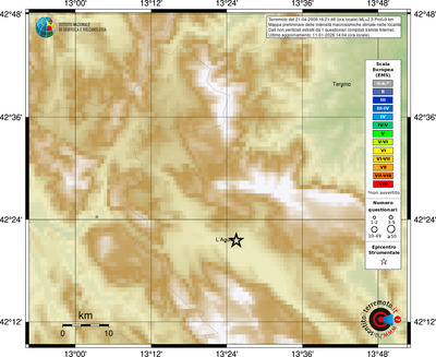 Mappa EMS - località