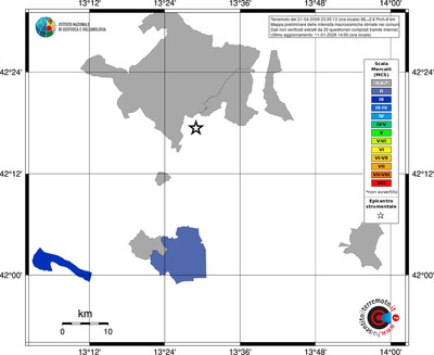 Mappa MCS - territori comuni