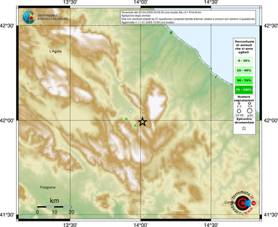 Mappa comuni con almeno 3 questionari