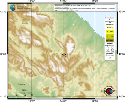 Mappa comuni con almeno 3 questionari