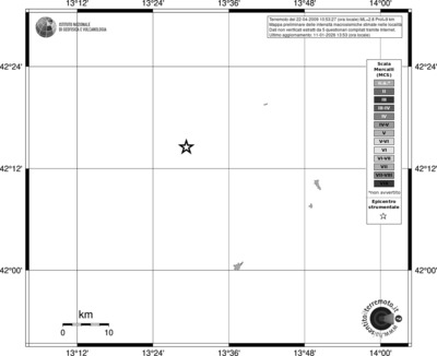 Mappa MCS - territori località