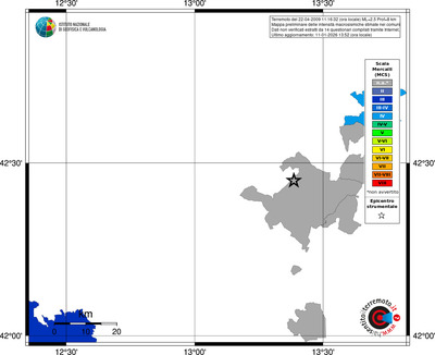 Mappa MCS - territori comuni