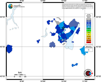 Mappa MCS - territori comuni