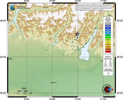 Mappa MCS - località