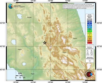 Mappa MCS - località