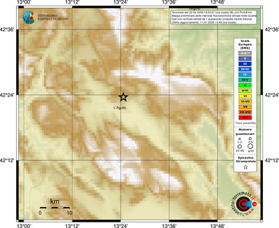 Mappa EMS - località