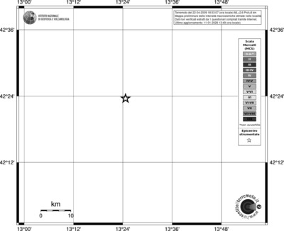 Mappa MCS - territori località